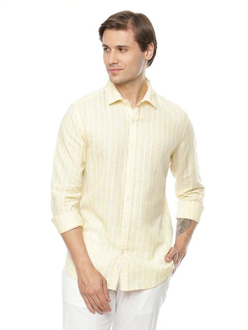 mens stripes casual shirt - 19714330 - Very Small Image - 1