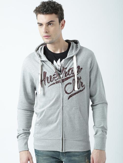 mens chest print sweatshirt - 19714378 - Very Small Image - 1