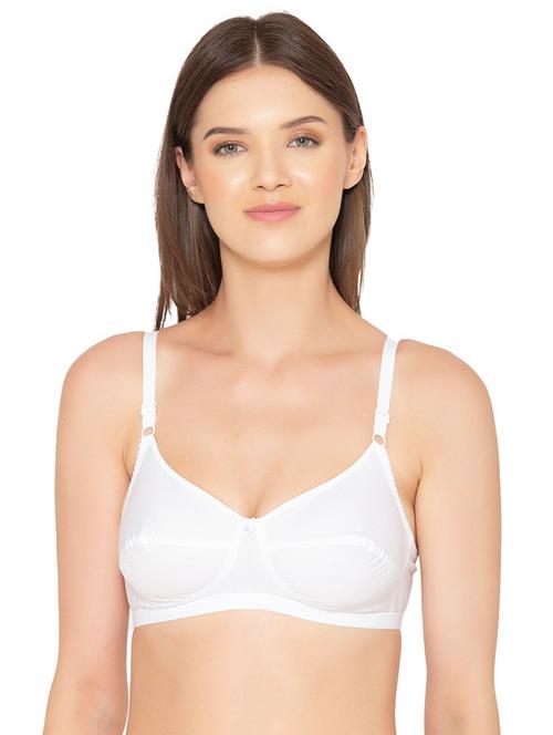 white cotton tshirt bra - 19718449 - Very Small Image - 1