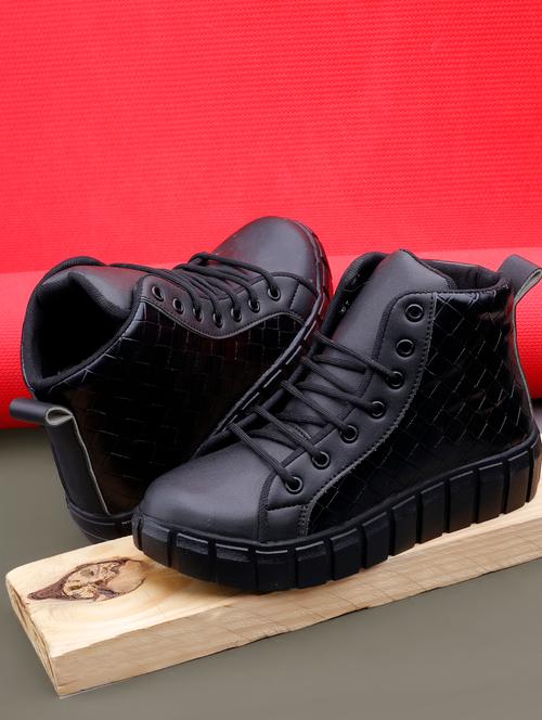 black lace-up sneaker - 19719424 - Very Small Image - 1