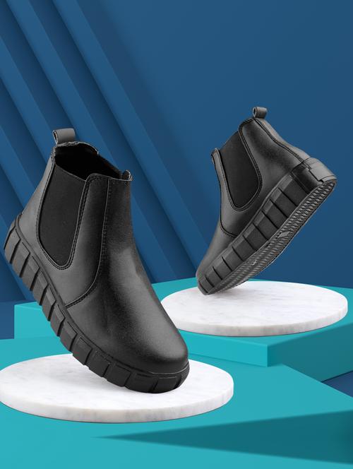 black slip on ankle boot  - 19719425 - Very Small Image - 1