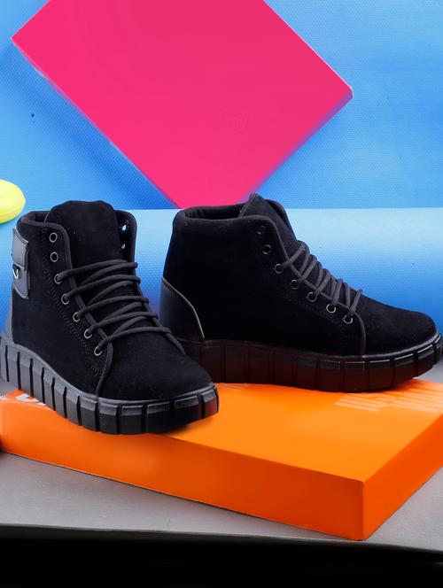 black lace-up sneaker - 19719426 - Very Small Image - 1