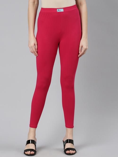 red cotton leggings - 19719938 - Very Small Image - 1