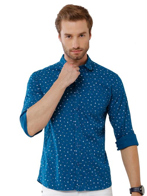 mens florals casual shirt - 19722466 - Very Small Image - 1