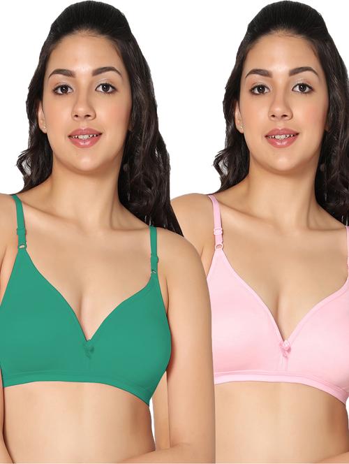 pack of 2 solid t-shirt bra - 19723942 - Very Small Image - 1