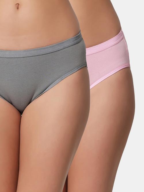 pack of 2 solid panty - 19724423 - Very Small Image - 1