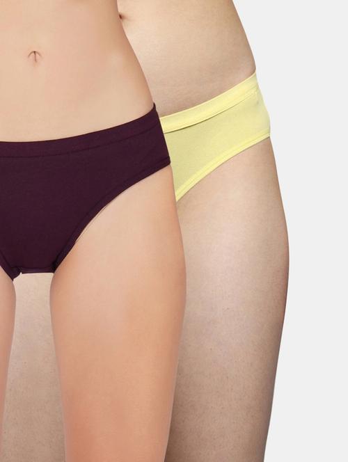 pack of 2 solid panty - 19724425 - Very Small Image - 1