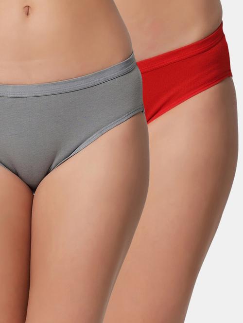 pack of 2 solid bikini panty - 19724470 - Very Small Image - 1