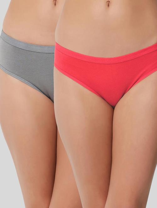 pack of 2 solid panty - 19724473 - Very Small Image - 1
