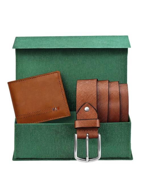 leather wallet with belt - 19731822 - Very Small Image - 1