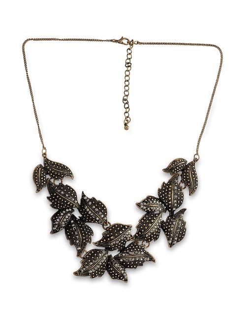 autumn leaf necklace - 19732 - Very Small Image - 1