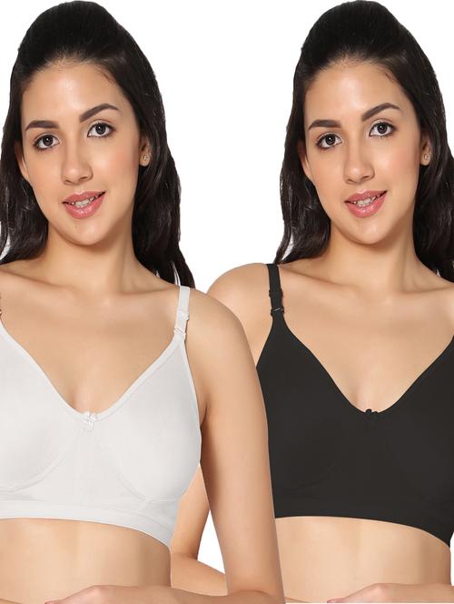pack of 2 solid t-shirt bra - 19741374 - Very Small Image - 1