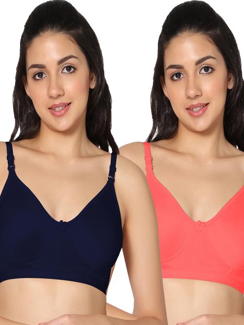 pack of 2 solid t-shirt bra - 19741390 - Very Small Image - 1