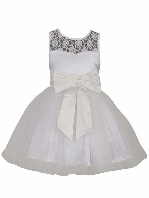 girls round neck sleeveless frock - 19743409 - Very Small Image - 1