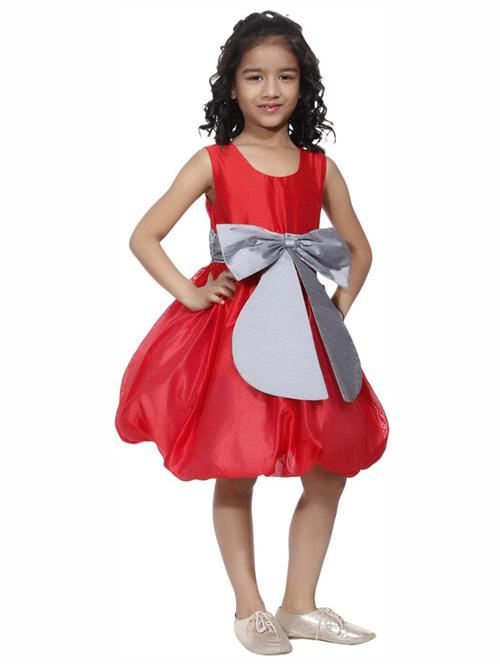 girls round neck sleeveless frock - 19743506 - Very Small Image - 1