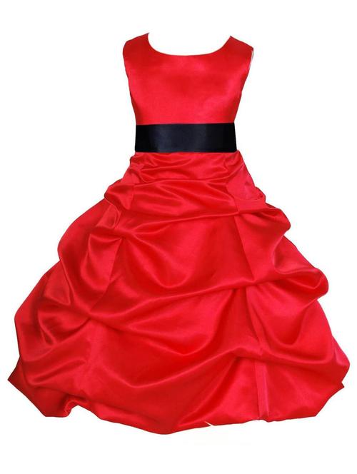 girls round neck sleeveless frock - 19743682 - Very Small Image - 1