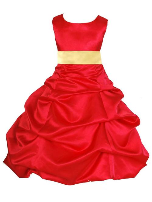 girls round neck sleeveless frock - 19743683 - Very Small Image - 1