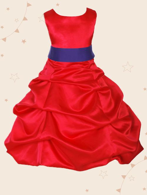 girls round neck sleeveless frock - 19743831 - Very Small Image - 1