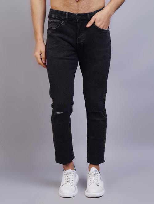 mid rise plain jeans - 19745823 - Very Small Image - 1