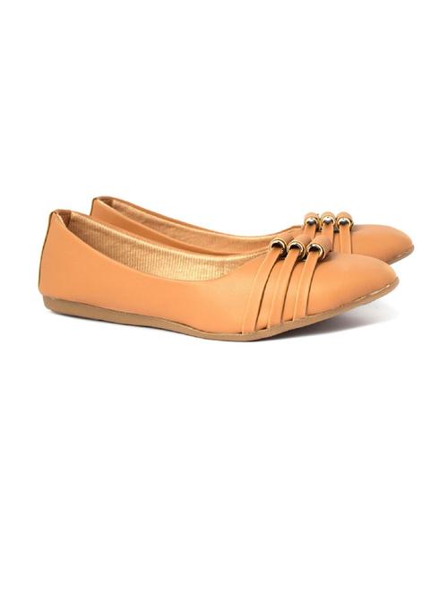 women beige slip on ballerina - 19747501 - Very Small Image - 1