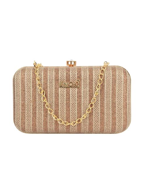 metallic textured structured sling bag - 19750016 - Very Small Image - 1