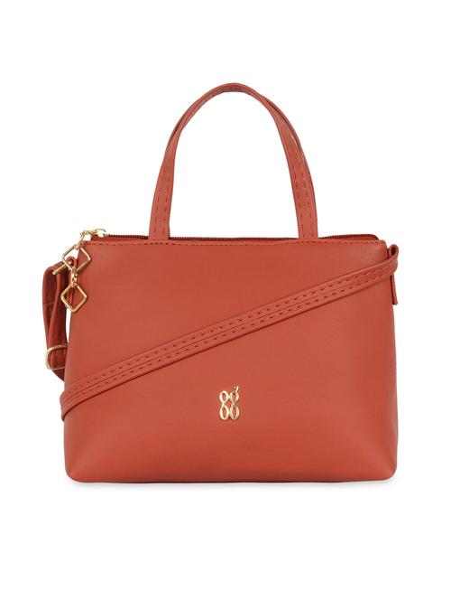 red cotton polyester blend sling bag - 19751084 - Very Small Image - 1