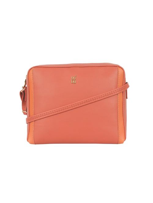 red cotton polyester blend sling bag - 19751120 - Very Small Image - 1