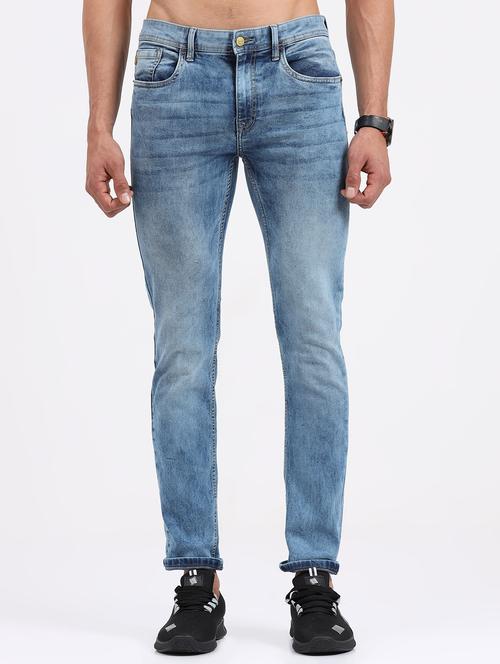 mid rise light washed jeans - 19751443 - Very Small Image - 1