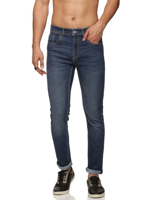 mens slim fit plain jeans - 19751453 - Very Small Image - 1