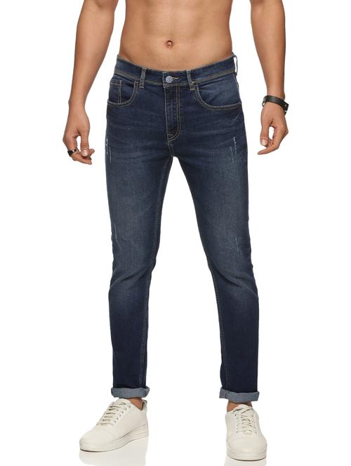 mens slim fit distressed jeans - 19751455 - Very Small Image - 1