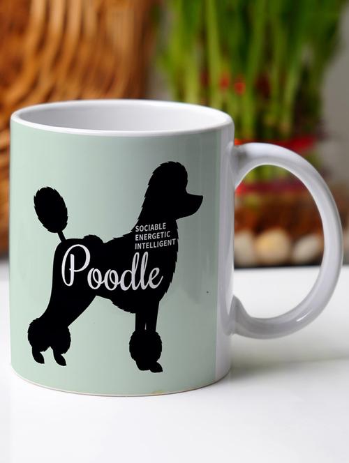 crazy corner pomeranian printed mug - 19751784 - Very Small Image - 1