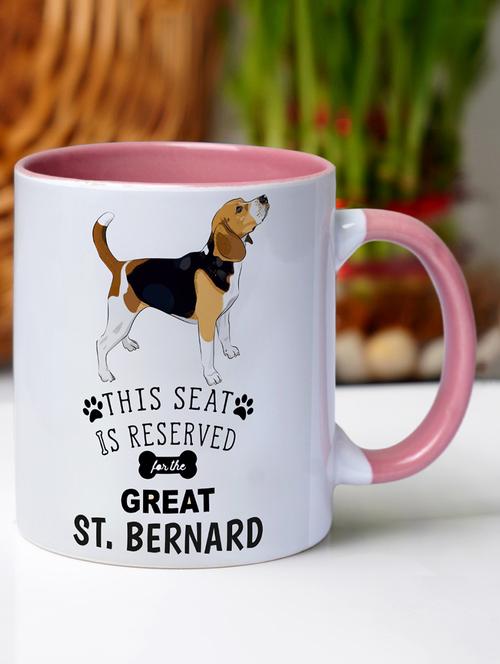 crazy corner pomeranian printed mug - 19751797 - Very Small Image - 1