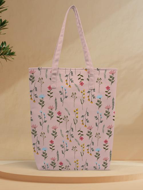 printed canvas regular tote - 19753029 - Very Small Image - 1
