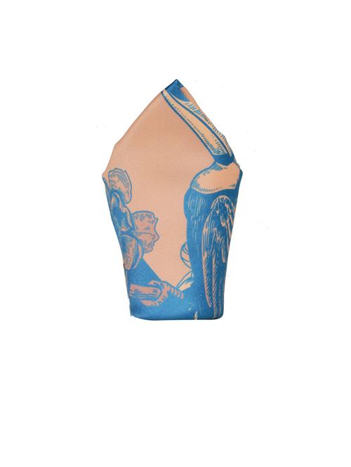 tossido printed pocket square - 19762084 - Very Small Image - 1