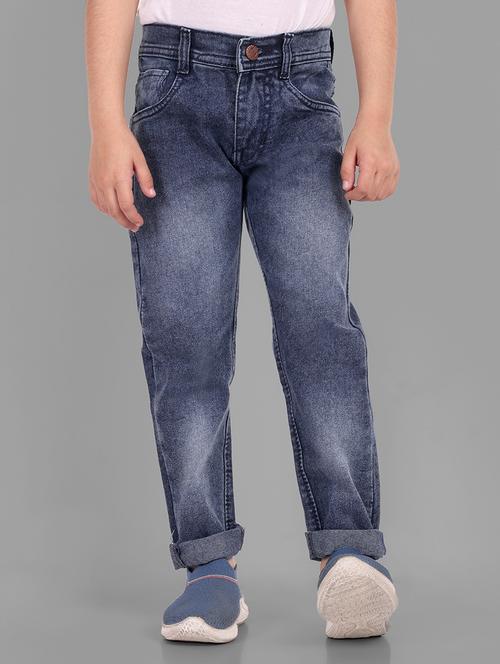 boy's plain slim fit jeans - 19765724 - Very Small Image - 1