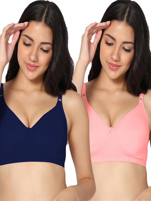 pack of 2 solid t-shirt bra - 19771723 - Very Small Image - 1