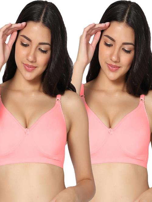 pack of 2 solid t-shirt bra - 19771727 - Very Small Image - 1