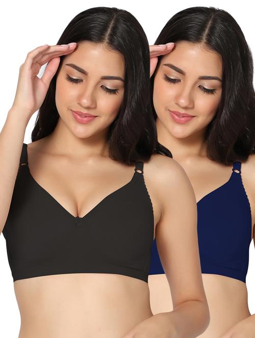 multi colored cotton tshirt bra - 19771753 - Very Small Image - 1