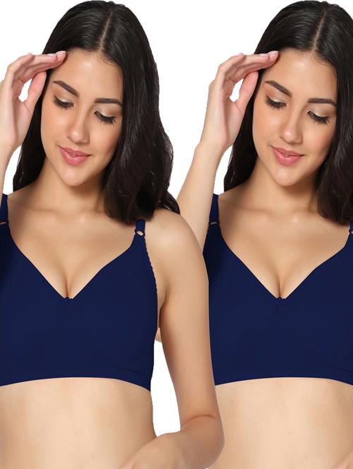 pack of 2 solid t-shirt bra - 19771816 - Very Small Image - 1