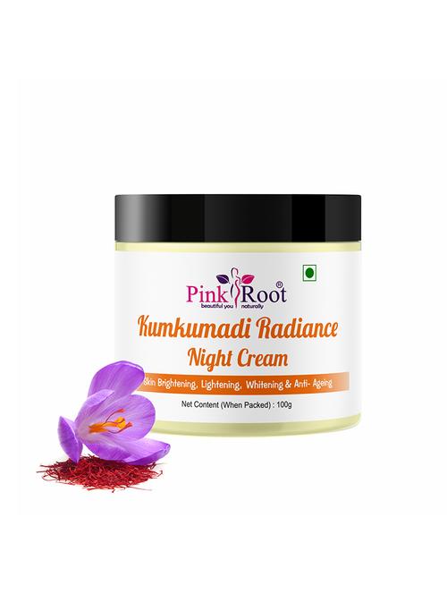pink root kumkumadi radiance night cream 100ml - 19771908 - Very Small Image - 1