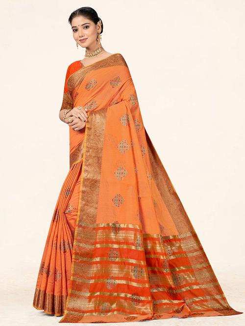 self design woven saree - 19774857 - Very Small Image - 1
