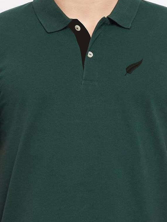 solids cotton polo t-shirt - 19775025 - Zoom Image - 4