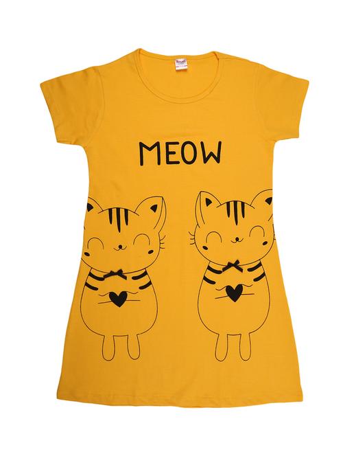 yellow printed nightwear sleepshirt - 19775031 - Very Small Image - 1