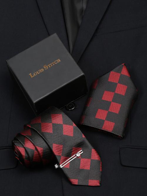 louis stitch mens necktie suit accessories set  - 19776055 - Very Small Image - 1