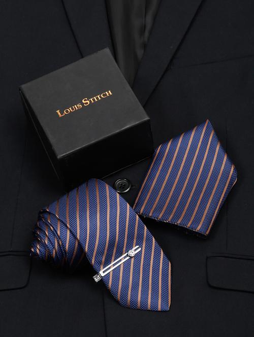 louis stitch mens necktie suit accessories set  - 19776069 - Very Small Image - 1