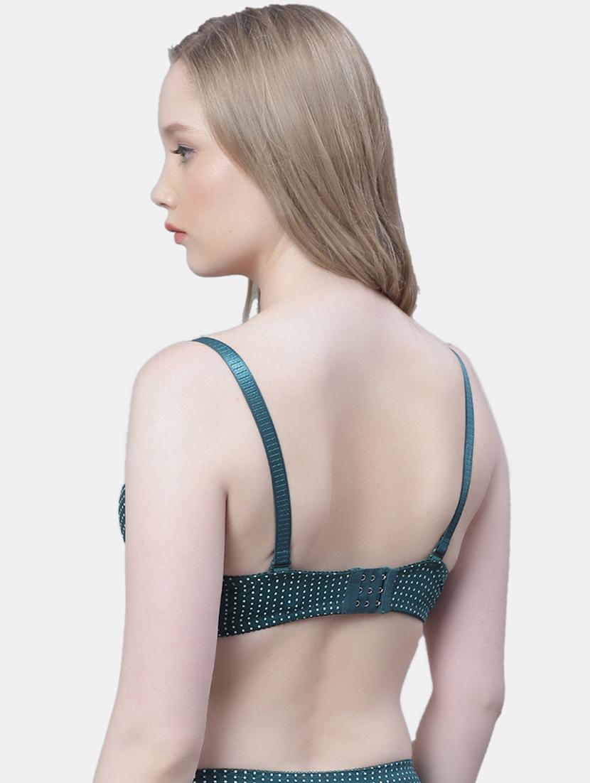 green poly spandex tshirt bra - 19779000 - Zoom Image - 3