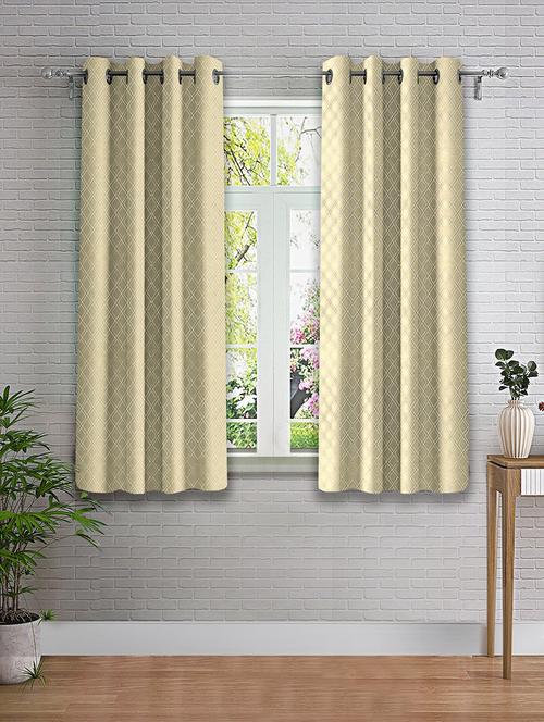 pack of 2 printed window curtains - 19779421 - Very Small Image - 1