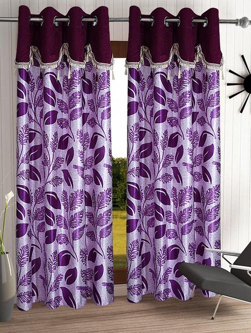 cortina designer eyelet printed home curtains - 19779486 - Very Small Image - 1