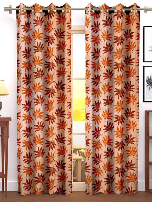 cortina designer eyelet printed home curtains - 19779568 - Very Small Image - 1