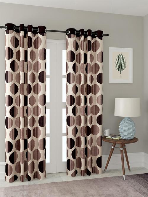 cortina designer eyelet printed home curtains - 19779639 - Very Small Image - 1